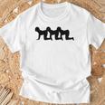 Centipede Humor Human Centiped Parody Horor Tシャツ 高齢者への贈り物