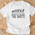 Darts ダーツプレイヤーのための男性ダーツギフト Tシャツ 高齢者への贈り物