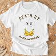 Death By Banana Bread Tシャツ 高齢者への贈り物
