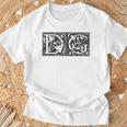 Dg Initials D G Nameurname Onomastics Onomatology Tシャツ 高齢者への贈り物