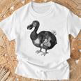 Dodo Bird 鳥類学 鳥 Tシャツ 高齢者への贈り物