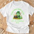 Everyones Irish Olotl Axolotl 聖パトリックデー グリーン アホロートル 長袖tシャツ Tシャツ 高齢者への贈り物