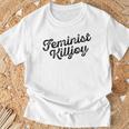 Feminist Killjoy 面白いフェミニズムミーム Tシャツ 高齢者への贈り物