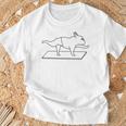French Bulldog Frenchie Yoga フレンチブルドッグヨガ Tシャツ 高齢者への贈り物