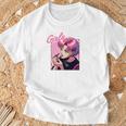 Girls Eat Out 面白いレトロデザイン 長袖tシャツ Tシャツ 高齢者への贈り物