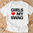 Girls Love Mywagaying Girls Love Mywagの引用 Tシャツ 高齢者への贈り物