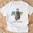 Glory To Heroes ウクライナ Tシャツ 高齢者への贈り物