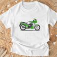 Gpz900r クラシックバイク モーターサイクリスト オートバイ Tシャツ 高齢者への贈り物