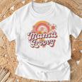 Groovy Best Mom Ever Best 母の日 長袖tシャツ Tシャツ 高齢者への贈り物