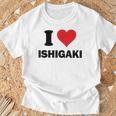 I Heart 石垣 Japan Love 日本土産 Tシャツ 高齢者への贈り物
