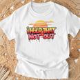 I Hold That Not Out Denglishaying Tシャツ 高齢者への贈り物