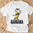 I'm A Banana シャツ かわいい 面白い バナナ コスチューム メンズ レディース キッズ Tシャツ 高齢者への贈り物