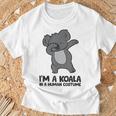 I'm A Koala In A Human コスチューム ファニー コアラ Tシャツ 高齢者への贈り物