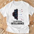 I'm Artificial Intelligence Ai人工知能 Tシャツ 高齢者への贈り物