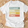 I'm Kawan Doing Kawan Things 面白い名言 長袖tシャツ Tシャツ 高齢者への贈り物