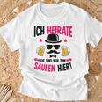 Ich Heirate Bräutigam tag Party Jga T-Shirt Geschenke für alte Männer