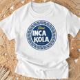 Inca Kola ペルーゴールデンコーラ バブルガム クリームソーダ Tシャツ 高齢者への贈り物
