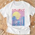 Japan City Pop カワイイ 80年代 日本アニメ 音楽 美学 Tシャツ 高齢者への贈り物
