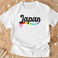 Japan ゲイ プライド Lgbtqi クィア 愛 東京 日本 ニッポン Tシャツ 高齢者への贈り物