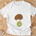 Kiwi Bird Evolution 面白いキウイフルーツパンギフトtシャツ Tシャツ 高齢者への贈り物