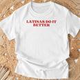 Latinas Do It Better Y2k Aesthetic Tシャツ 高齢者への贈り物