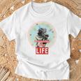 Life Picture Collection _ Friendship Kiss 02 長袖tシャツ Tシャツ 高齢者への贈り物