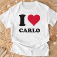 I Love Carlo Tシャツ 高齢者への贈り物