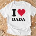 I Love Dada Tシャツ 高齢者への贈り物
