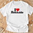 I Love Heart 北海道ジャパン Tシャツ 高齢者への贈り物
