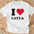 I Love Layla Tシャツ 高齢者への贈り物