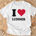 I Love Ludomir Tシャツ 高齢者への贈り物