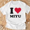 I Love Miyu Tシャツ 高齢者への贈り物
