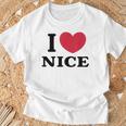 I Love Nice アイ・ラブ・ニース Tシャツ 高齢者への贈り物