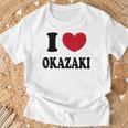 I Love Okazaki 岡崎大好き Tシャツ 高齢者への贈り物