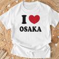 I Love Osaka アイラブ大阪 Tシャツ 高齢者への贈り物