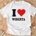 I Love Wiberta Tシャツ 高齢者への贈り物