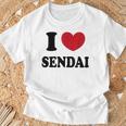 I Loveendai 仙台大好き Tシャツ 高齢者への贈り物