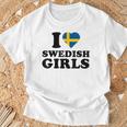 I Lovewedish Girls Tシャツ 高齢者への贈り物