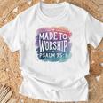 Made To Worship シャツ 礼拝シャツ メンズ & レディース God Tシャツ 高齢者への贈り物