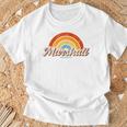 Marshall Minnesota Mnヴィンテージレインボーレトロ70年代 Tシャツ 高齢者への贈り物
