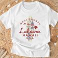 Maui Lahaina ヴィンテージ ハワイ諸島 長袖tシャツ Tシャツ 高齢者への贈り物