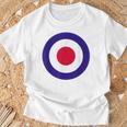 Mod Target レトロ Mods Arrow Targets ファッション Tシャツ 高齢者への贈り物