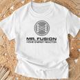 Mr Fusion 家庭用エネルギーリアクター Tシャツ 高齢者への贈り物