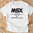 Msx コンピューター Tシャツ 高齢者への贈り物