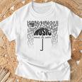 Music Makes Me Happy、音楽にインスパイアされたアパレル、ニューヨーク、ジャズ Tシャツ 高齢者への贈り物