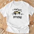 My Heart Beats For オフロード 4X4 Jb74 Gj 4Wd ファンアイボリー Tシャツ 高齢者への贈り物