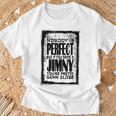 Niemand Is Perfect Jimny オフロード 4X4 アドベンチャー 4Wd Gj Hj Fj Tシャツ 高齢者への贈り物
