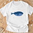 Niños De Ballena Para Niños O Niñas Bonito Regalo De Ballena Azul Camiseta unisex Regalos para ancianos