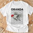 Oranda Goldfish 80年代スタイル ファンシー金魚オーナー Tシャツ 高齢者への贈り物