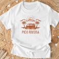 Pico Rivera Ca カリフォルニア レトロ ビンテージ サーフィン ビーチ Tシャツ 高齢者への贈り物